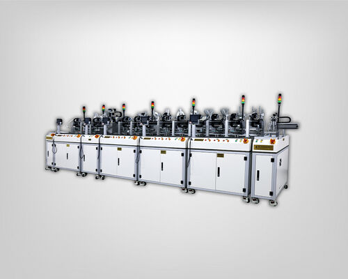 Multi-Station Back Adhesive Labeling  Automatic Production Line High-Speed Automatic Labeling Production Line