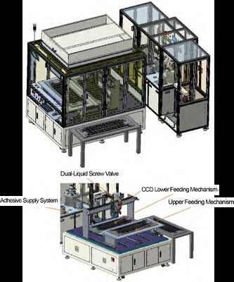 Two-component Glue Coating Equipment for Cold-Coated Steel Plates two component glue coating machine  cold coated steel plate adhesive coating equipment